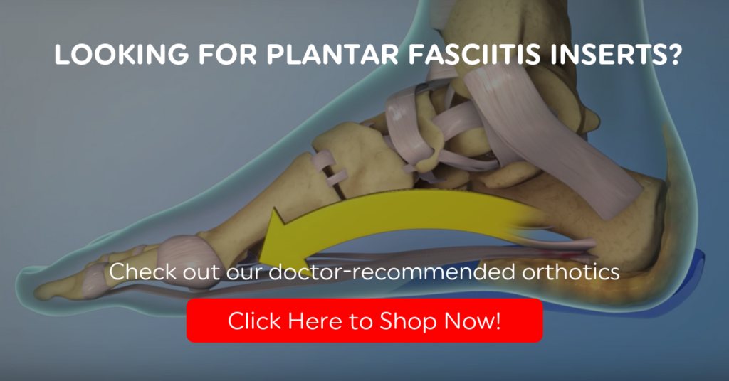 Plantar fasciitis inserts