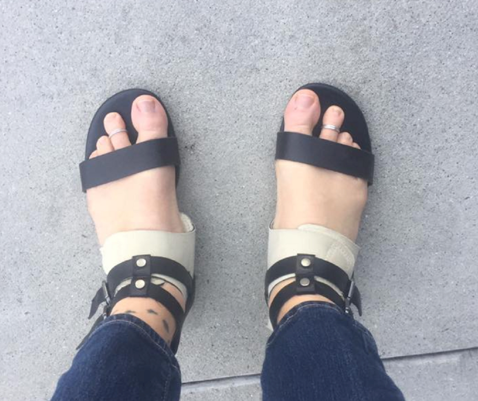 Heel Seat Wraps and Sandals for Plantar Fasciitis